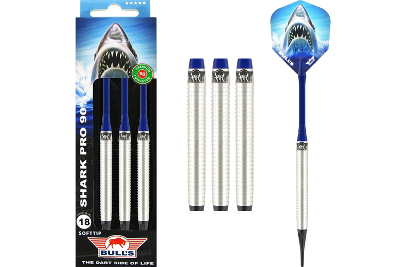 Darts Shark Pro 90 met Softtip 18 gram Heemskerk, Play it!