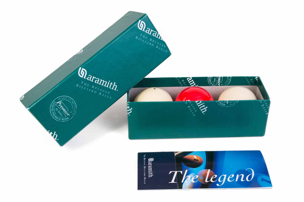 Vintage biljartballen voor het kleibad - Nederland