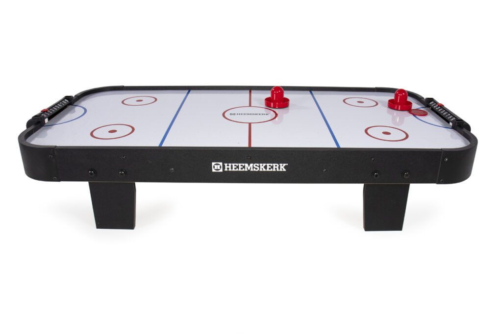 Mini air hockey table. Heemskerk air hockey table model.