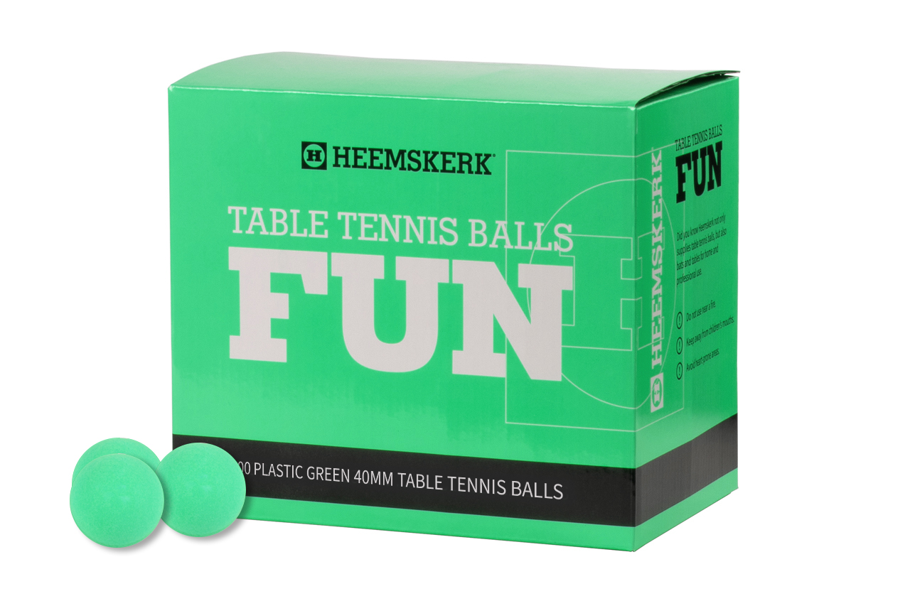 What are ping pong balls made of? - Heemskerk - Play it!